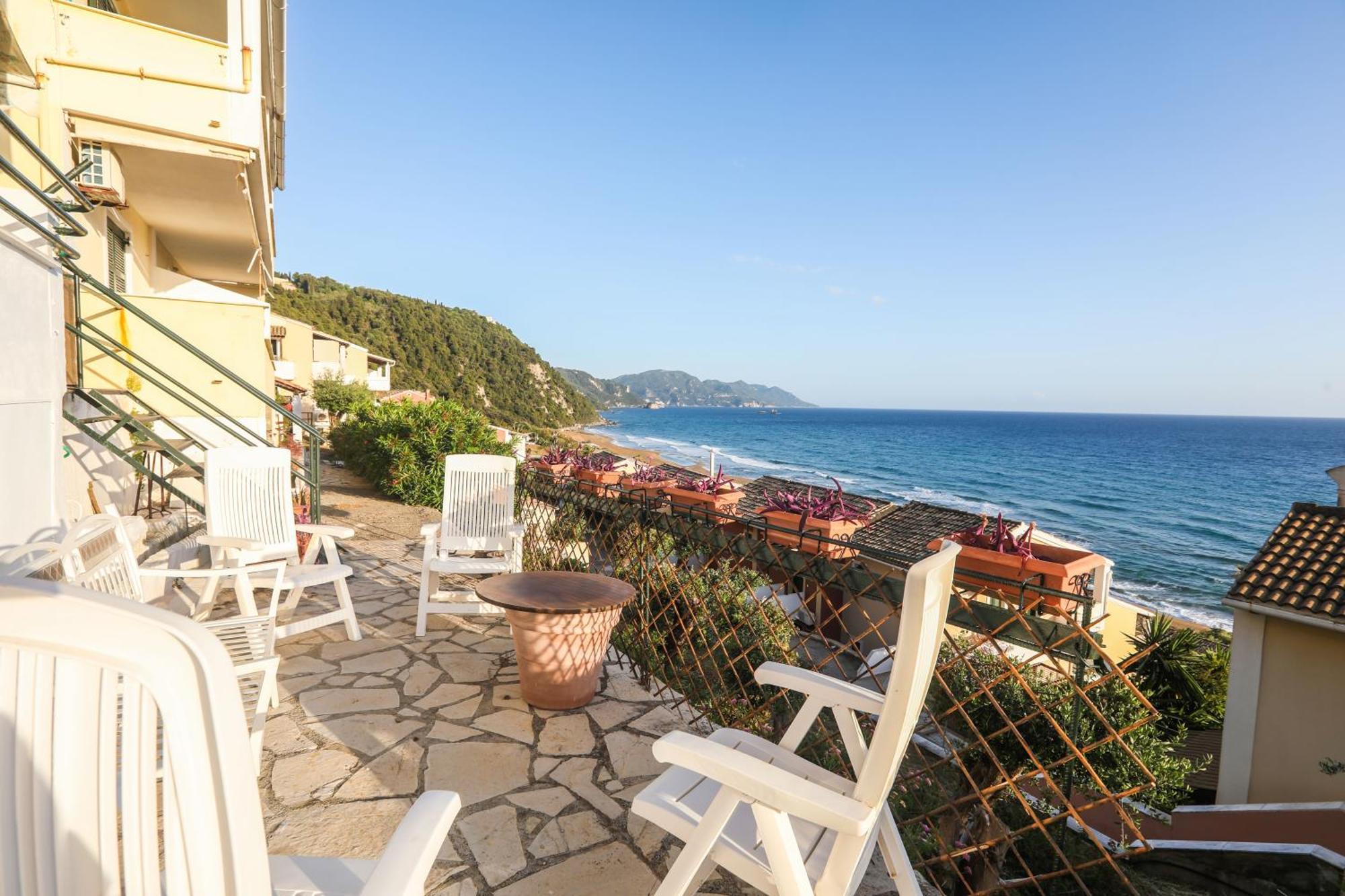 Grammhouse Corfu - Glyfada Beach Экстерьер фото